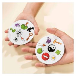 Comercio Dobble Card Game For Kids Fun Visual Game for Kids And Adults Multicolor - 55 Cards image 3