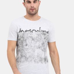 Masculino Latino Men Printed Bio Finish Applique T-shirt-image-89
