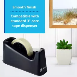 AIPL BOPPCLR 24 mm X 50 m Transparent BOPP Tape (Set of 2 pcs) image 3