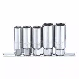 Westward Spark Plug Socket Set 16 mm to 21 mm Steel, 54PR21-3