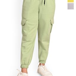 BAESD Girls Pack Of 3 Mid Rise Joggers-picture-36