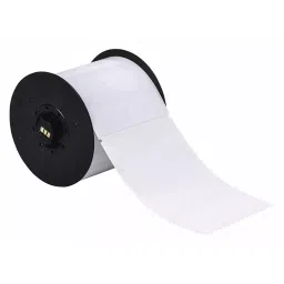 BRADY Gloss finish 0.004 inch Precut Label Roll 175 Labels, 6XGX8 (White)-image-93