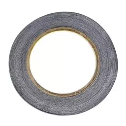SCHOFIC Double-Sided Adhesive Tape Non-Woven Fabric with Acrylic Acid Black 3 mm Width 33 m Length, 0331F4SNXHU-18