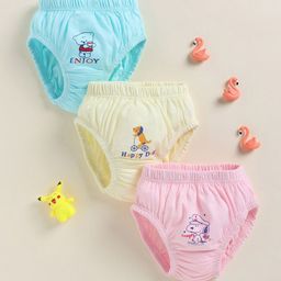 Redden Kids Pack of 3 Printed Cotton Briefs-54