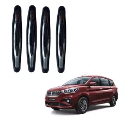 SPREADX Plastic Car Compact Black Colour Elegant Door Guard Protection Universal Type Suitable for Maruti Suzuki Ertiga Type-3 (Set of 4 Pcs)-38