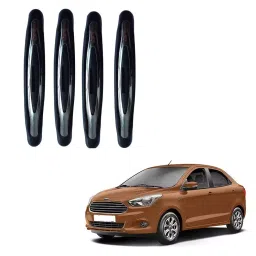 SPREADX Plastic Car Compact Black Colour Elegant Door Guard Protection Universal Type  Suitable for Ford Aspire Type-1 (Set of 4 Pcs)-picture-12