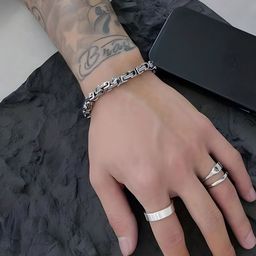 Minprice Men Stainless Steel Bracelet-image-19
