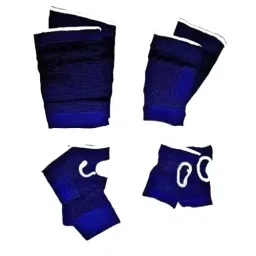 Generic Knee, Elbow & Ankle Support Blue Coton Mix 150-30 cm Size for Exercise, Running, Jumpping image 4
