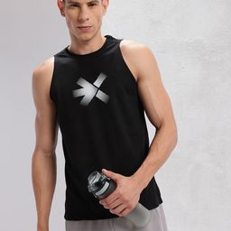 HRX by Hrithik Roshan Men Brand Logo Printed Rapid-Dry Running T-shirt-picture-40