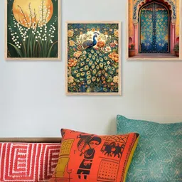 Traditional Wall Art With Frame Home Decor Wall Painting For Living Room Office Bedroom-image-57