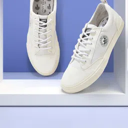 Woodland Men Colourblocked Round Toe Lace-Ups Sneakers-13