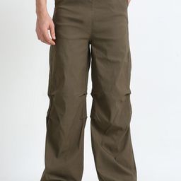 NEVER NEUD Men Relaxed Loose Fit Trousers-image-97