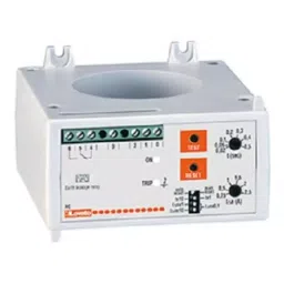 Lovato Earth Leakage Relay, 50 Hz, 60 Hz Frequency, 0.25 - 2.5A Leakage, SPDT Output, 31RC35415-10
