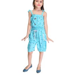 Smuktar garments Girls Blue Dresses-53