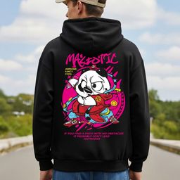 MaverIQ Men Graphic Printed Hooded Neck Full Sleeve Hoodie-picture-36
