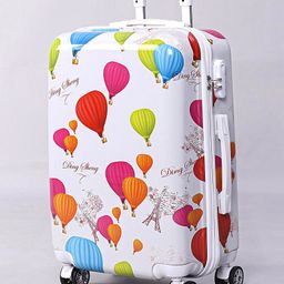 Pine Kids Trolley Luggage Bags White - 22 inch-image-75