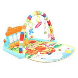 Zoe Baby Kick & Play Piano PlayGym with Hanging Rattles - Multicolour-10