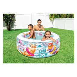 Intex Inflatable Aquarium Themed Pool - Multicolour-23