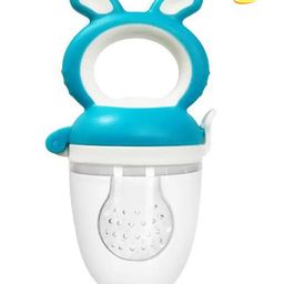 Joy Buzz Mickey Shape Silicone Food & Fruit Nibbler - Blue-image-4