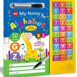 Write and Wipe Sound Book: My Noisy Alphabets - Sound Book with 30 Musical Clicks and Wipe and Clean Pen-image-7