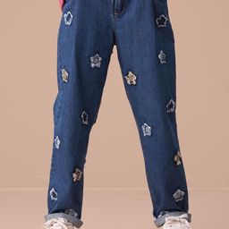 Angel & Rocket Girls Mildly Distressed Jeans-image-74