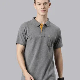 Classic Polo Polo Collar Slim Fit Cotton T-shirt-image-37