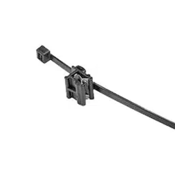 ESSENTRA COMPONENTS Tie Holders & Mountings CABLE TIE MOUNT, NYLON 6.6, BLACK, 550244 (Pack of 2)-image-82
