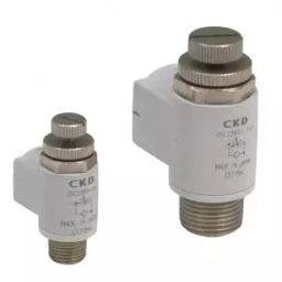 CKD SC3R-8 6.35 mm (1/4 inch) Air Fitting Flow Control Valve-34