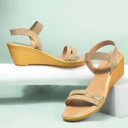 Bata Party Wedge Sandals-43