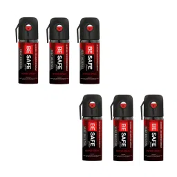 Besafe Forever MAX Protection Self Defense 55ml Pepper Spray, Pack of 6-picture-39