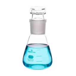 Supertek Conical Flask With Interchangeable Hollow Stopper, Capacity 2000 ml, 15.260.2000 (Pack of 6)-16
