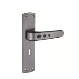 Atom Zinc Alloy Black and Grey Door Handle Lock Set, MH-ZN-O65-KY-GB-image-58