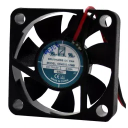 ORION FANS DC FAN, 40MM, 7.2CFM, 12V, 6000RPM, OD4010-12MB02A-38