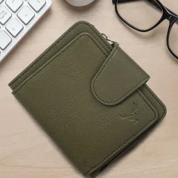 REDHORNS Men Leather Two Fold Wallet-image-74