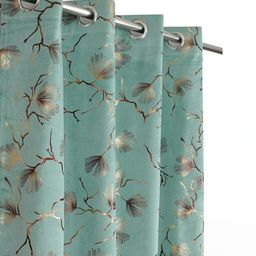 Myntra Elegant Homes Set Of 3 Blue Polyester Door Curtains-picture-43