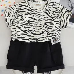 INCLUD Boys Printed T-shirt with Shorts-image-37