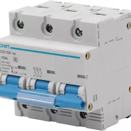 Chint 3 Pole DZ158 Moulded Case Circuit Breaker 100 A, 158093-35
