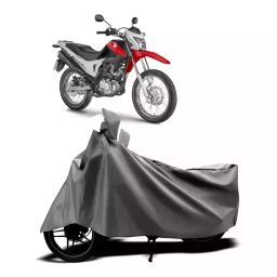 Auto Pearl Two Wheeler Cover with Bag for Honda NXR 160, Silver-image-18