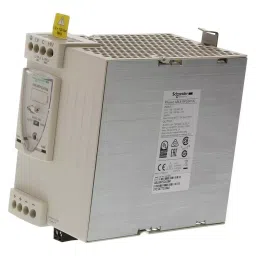 SCHNEIDER ELECTRIC AC / DC DIN Rail Mount Power Supplies AC-DC CONVERTER, DIN RAIL, 1 O/P, 240W, 10A, 24V, ABL8RPS24100-37