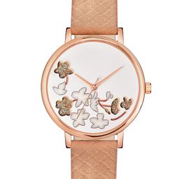 DOUBLERUN Women Dial & Leather Straps Analogue Multi Function Watch H05NMT-504-image-30