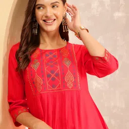 Anouk Rustic Women Ethnic Motifs Printed Top-21