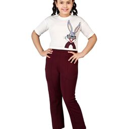 BAESD Girls Printed T-shirt with Trousers-picture-37