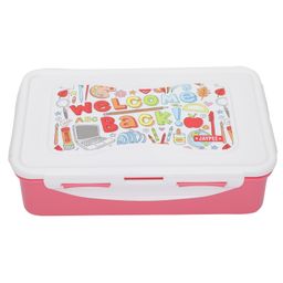 JAYPEE Nuter Butter Plastic 2 Container Lunch Box with Spoon |Leakproof Tiffin box with Silicon Seal - Pink -  1100 ml for school Kids , Girls & Boys-16