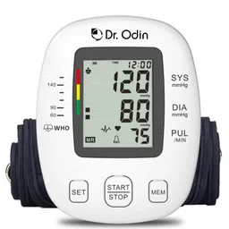 Dr. Odin OBP104 Pulse Mini Digital Blood Pressure Monitor for Accurate BP & Pulse Readings | LCD Display | 2x60 Memory Records | Large Cuff (22-42 cm) | USB Port | WHO Indicator | 1-Year Warranty-picture-43