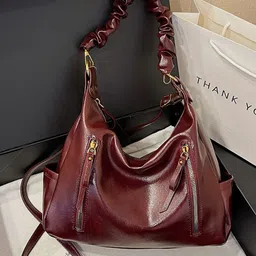 DressBerry PU Structured Shoulder Bag-22