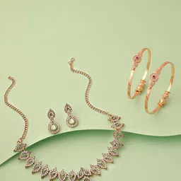 Anouk Stone Studded Jewellery Set-71