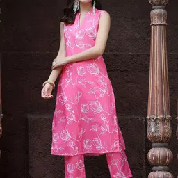Anouk Women Printed Kurta with Trousers-96