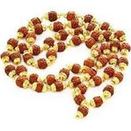 Divine souvenirs Unisex Rudraksh Beaded Statement Chain-27