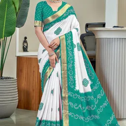 DIVASTRI Bandhani Zari Designer Bandhani Saree-image-75