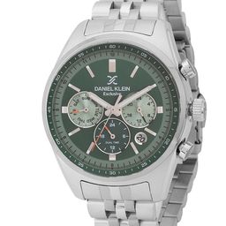 Daniel Klein Exclusive Unisex Printed Dial & Stainless Steel Bracelet Style Straps Analogue Watch-image-98